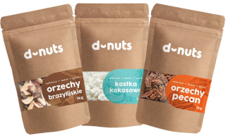 Orechy - Coconut Cube, Pekan NUTS, Brazílska 3 KG