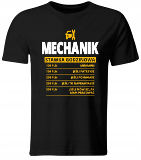 TRIČKO PRE DARČEK MECHANIKA TRIČKO S-XXL