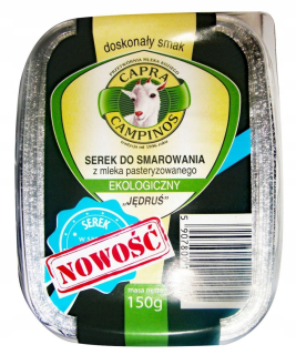 Kozi syr na mazanie Jędruś Bio 150 g - CAPRA