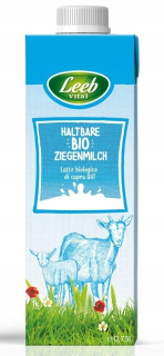 Kozí mlieko UHT (min. 3% tuku) bio 750 ml - l