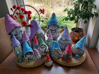 Darček na Valentína - Trpaslík gnar gnome 3d škriatkov
