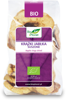 Sušené ovocie - Ruffles z jabĺk Sušené Bio 100 g - Bio Planet