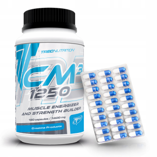 Kreatín - CREATINE CM3 TREC 210 caps SILNÉ JABLKO 180 + 30 caps