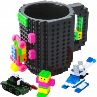Creative Big Hrnček Pre Lego + bloky | ČIERNA