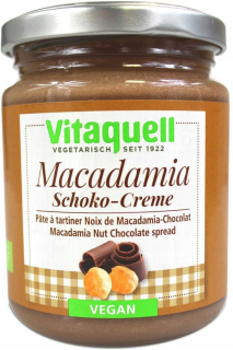 ČOKOLÁDOVÝ KRÉM S ORECHAMI MACADAMIA VEGAN BIO