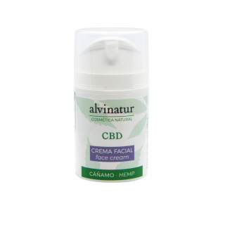 CBD - Pleťový krém proti vráskam s CBD alvinatur