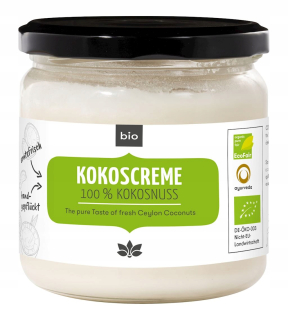Bezlepkový kokosový krém BIO 350 g - CosMoveda