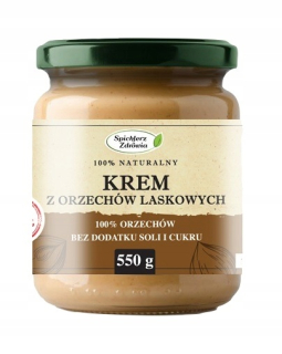 Krémový maslo z lieskového výrobcu 550g