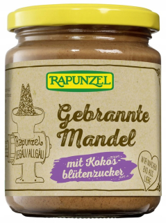 Mandľový krém s bio 250 g - Rap Coconut Cukor