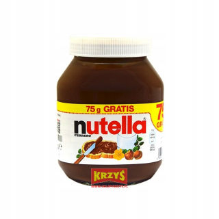 NUTELLA KRÉM 825 GRAMOV Z NEMECKA