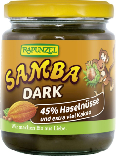 Orzechowo - Čokoládový krém Samba Dark Bio 250 g