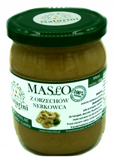CREAM Kešu orechová pasta 100% HLADKÁ 530g