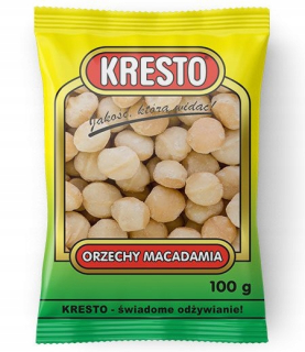 Orechy - KRESTO - Macadamia / Makadamové orechy 100g