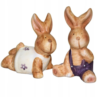 Veľkonočná dekorácia - Porcelánový zajačik