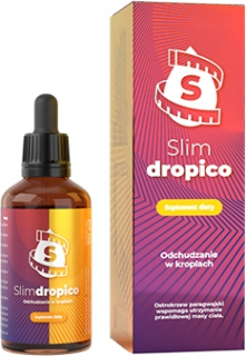 Spaľovač tuku - Slim Dropico kvapky urýchľujú metabolizmus 50ml