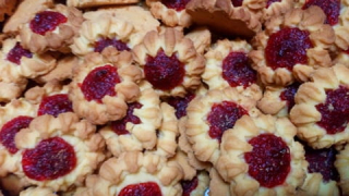 Krehké sušienky Ovocie Rosettes-2kg Borys