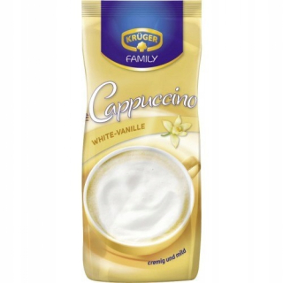 Cappuccino - Kapučíno - Kruger Cappuccino White-Vanilia 500 g