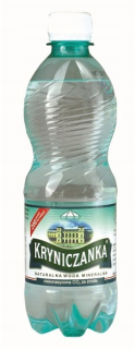 KRYNICZANKA SVETLÁ UHLÍKOVÁ VODA 0,5L -4 TESNENIA