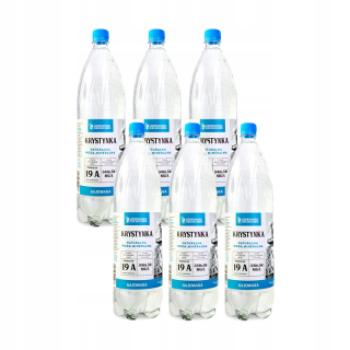 KRYSTYNKA Liečivá perlivá voda 6x 1,5L