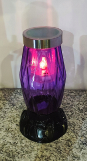 LED žiarovka-ann Crange Crystal Solar viac ako 75 hodín