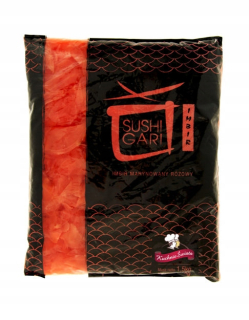 Japonska kuchyňa - [Kś] 10 x zázvor marinované ružové 1kg kvalita!