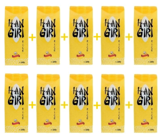 Japonska kuchyňa - [Kś] 10x ryža na sushi hangiri 500g (5kg) kś