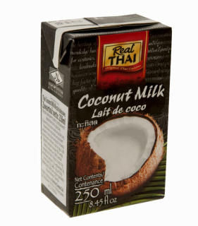 Ázijska kuchyňa - [Kś] 36x kokosové mlieko, mlieko 250ml skutočné thajské