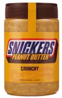 [Kś] arašidové maslo snickers chrumkavé 320g