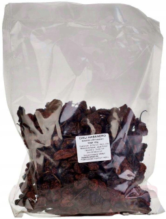Mexická kuchyňa - [Kś] sušené korenie chili habanero, všetko 100g