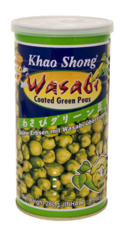 Ázijska kuchyňa - [Kś] skutočný wasabi hrášok, snacki, snaki 280g