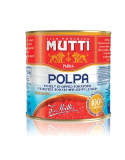 [Kś] buničina, jemne plátky paradajky 2.5kg mutti