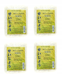Japonska kuchyňa - [Kś] ryža na sushi calrose seijou 4x500g - 2kg