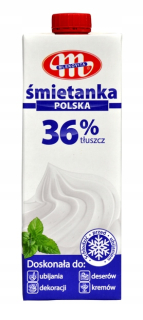 [Kś] krém poľsky 36% UHT 1L MLEKOVITA