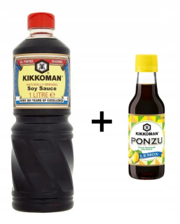 Japonska kuchyňa - [Kś] sójová omáčka 1l Kikkomán