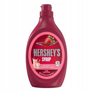 [Kś] jahodový sirup, poleva 623g Hershey's