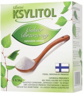 Xylitol 500 g - Santini Fínsko Birch Cukr