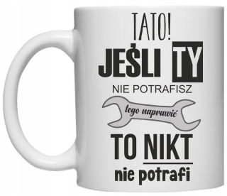 MUG FOR DAD narodenín GIFT CHANCE