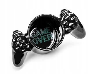 Hráč Hrnček Game Over Joystick Ventilátor Games Pad