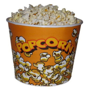 Popcorn Balenie Lopata 3.8L 140 ks.