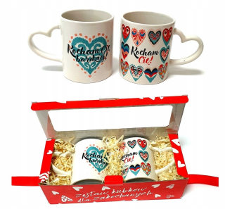 Darček na Valentína - Hrnčeky pre milencov svätý darček na Valentína W3