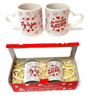 Darček na Valentína - Hrnčeky pre milencov vianočný darček na Valentína W5