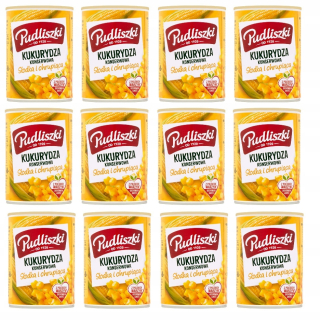 Kukurica Sweet Pudliszki 400 g x 12