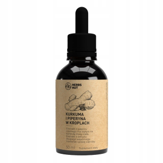 Spaľovač tuku - Kurkuma a piperíny účinné chudnutie 50 ml