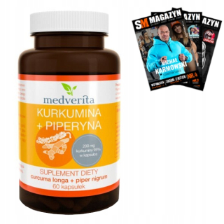 Kurkumina + piperína 120 Kaps Kurkuma Curcumin