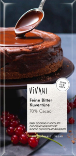 Kuwtura Bitter for Cooking Bio 200 g - Vivani