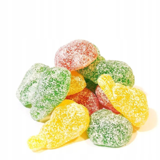 Kyslé gumy Jablká Hrušky 92 Konfidentki 1kg