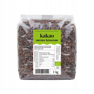 Kakao surové drvené bio 1kg baom