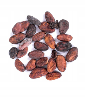 Kakao zrno celé surové 1kg prirodzené vysoké