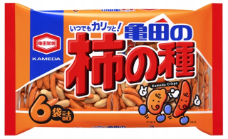 Ázijska kuchyňa - Kameda Kakinotan Rice Crackers Soy Sauce 200g