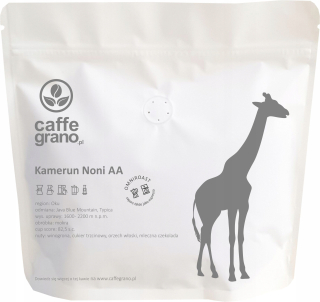 Zrnková káva -  Kamerun Noni AA - Omniroast Caffe Coffee Grano